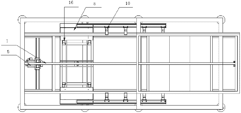 Forming and conveying device for thermoplastic composite material