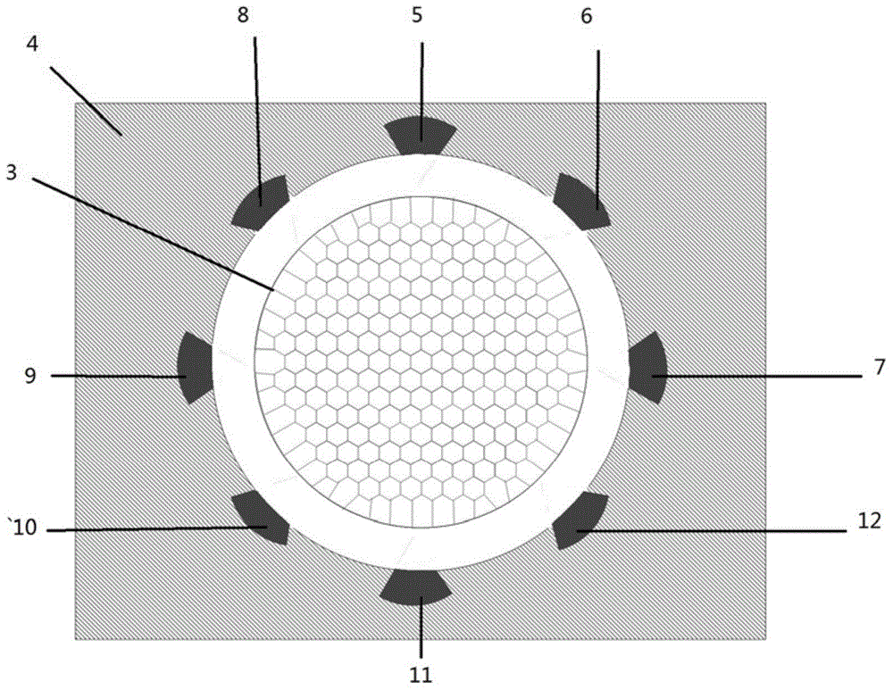Cellular solid fluctuating micromechanical gyroscope and preparation method thereof