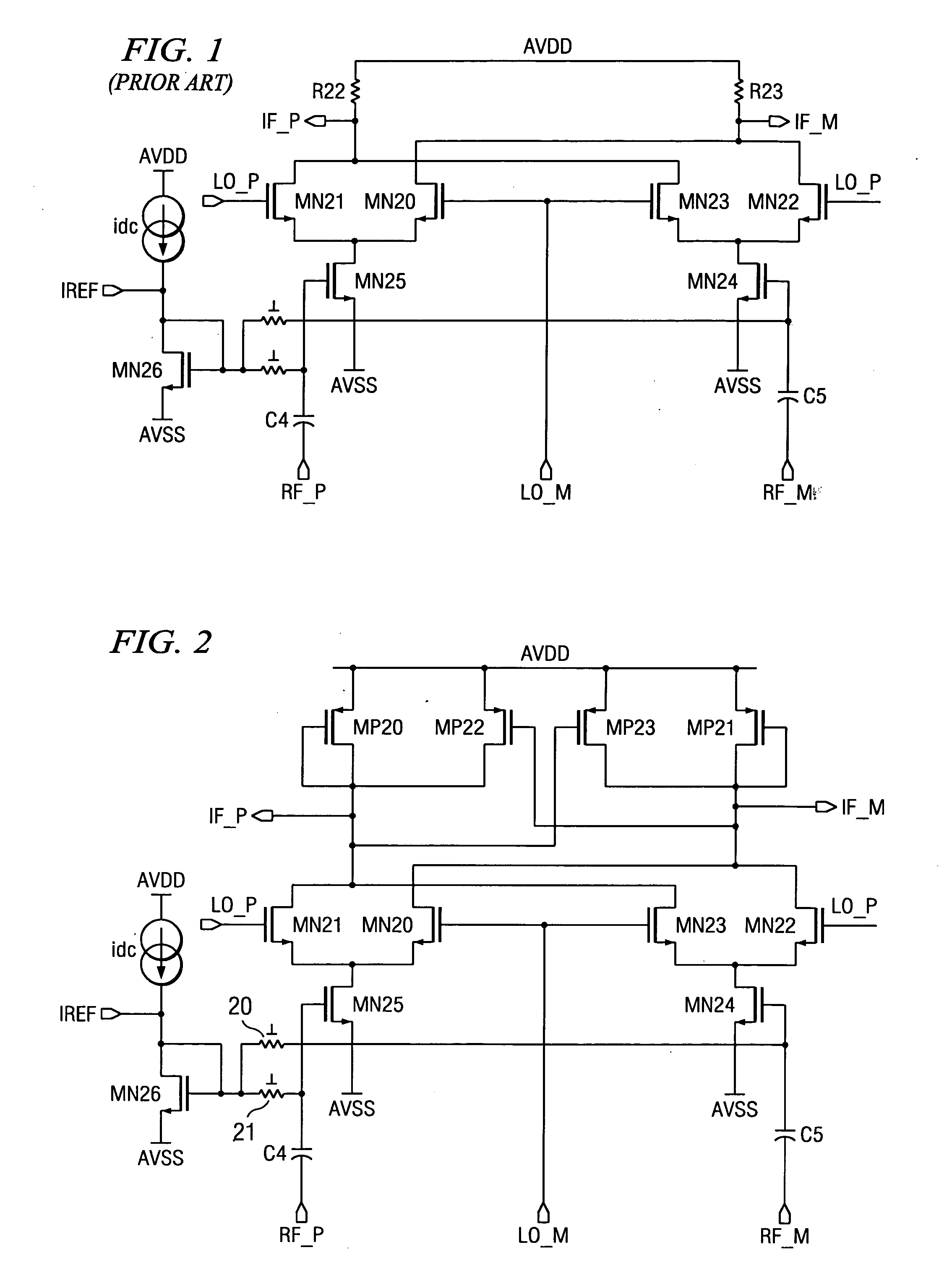 Inverse function method for semiconductor mixer linearity enhancement