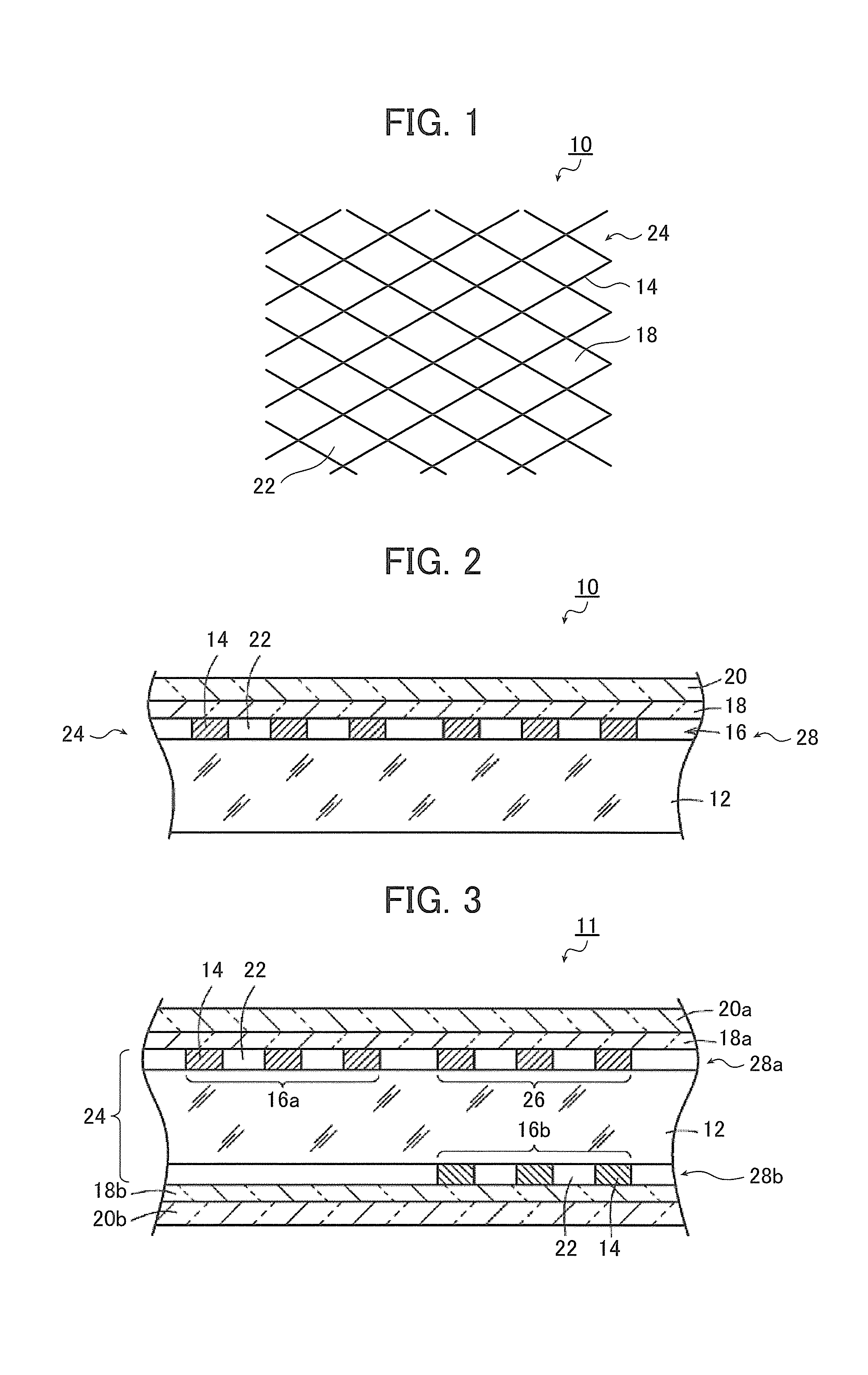 Conductive film, display device provided with same, and method for evaluating conductive film
