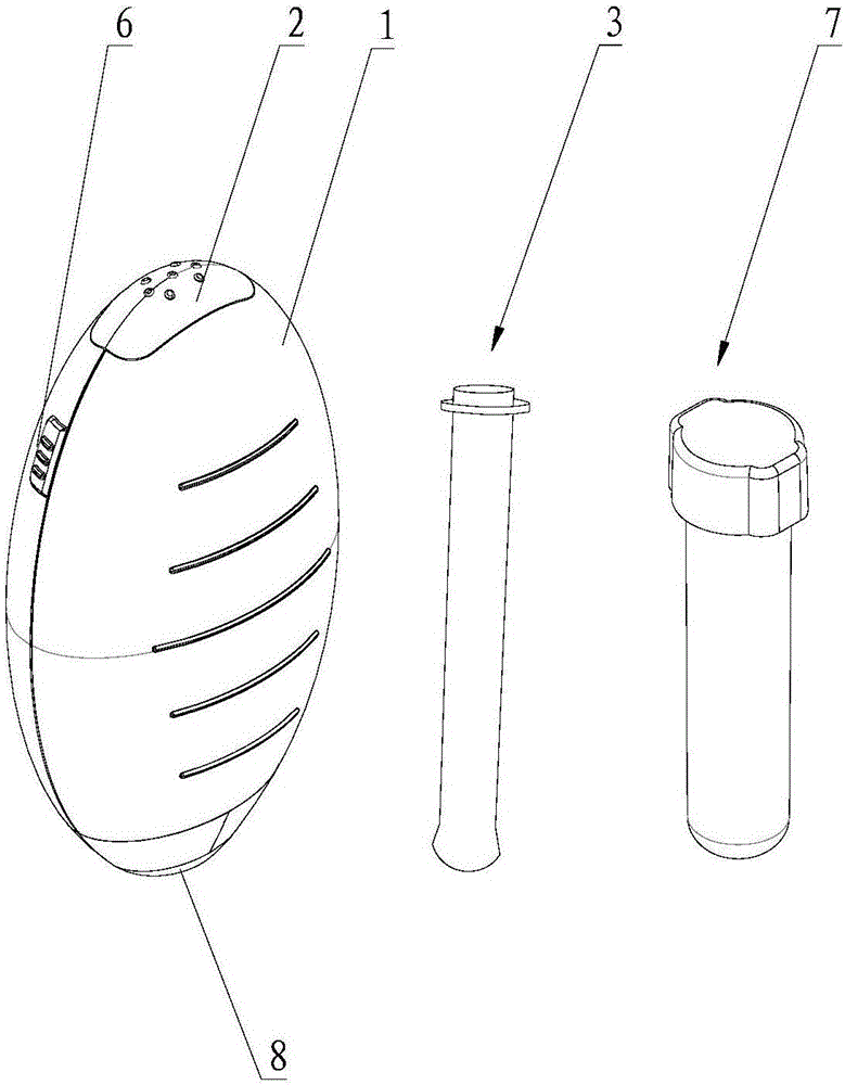 Vagina dosing device