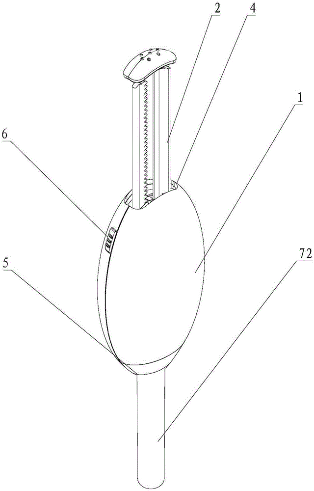 Vagina dosing device