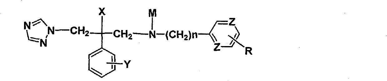 Novel triazole antifungal compound and salt thereof