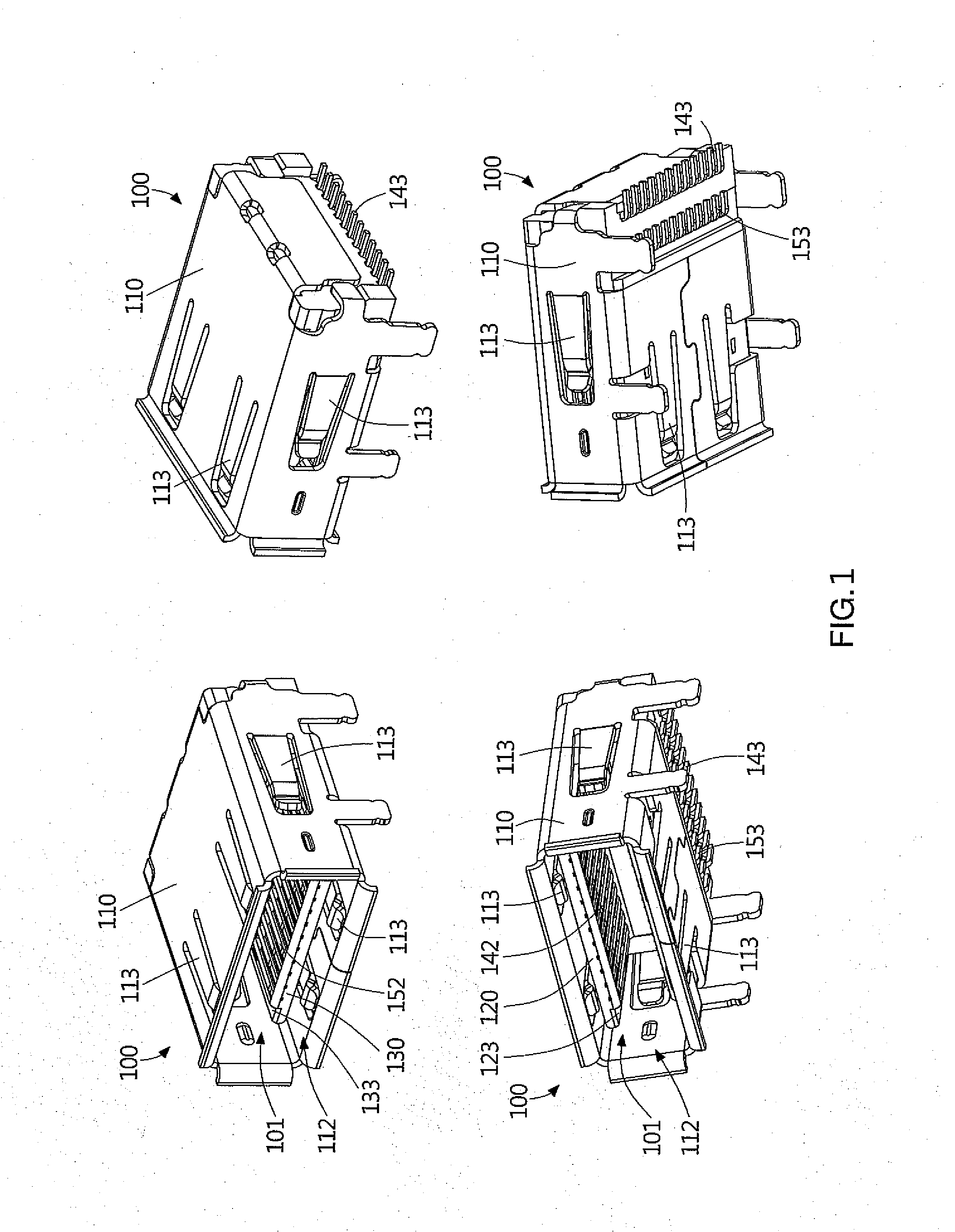 Receptacle Of Electrical Connector