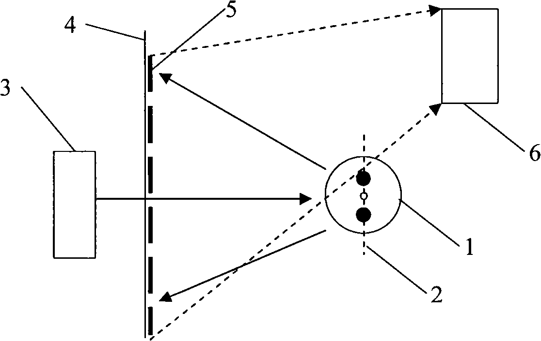 Polarization-preserving fiber axis fixing method based on spatial diffraction light