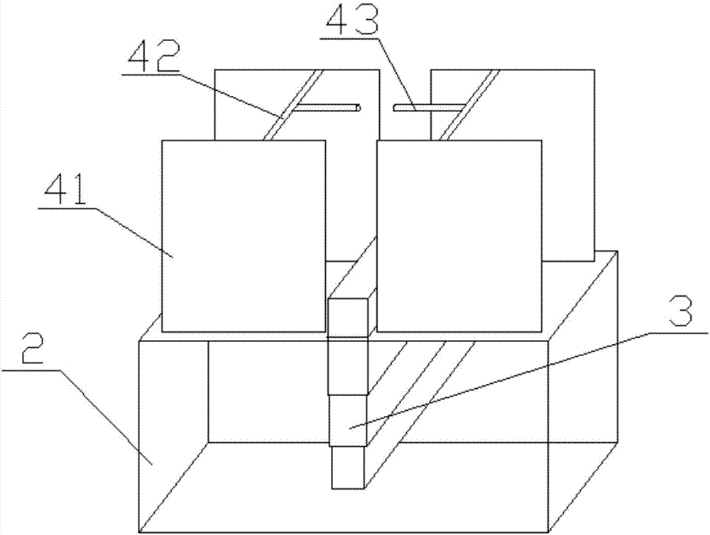 Processing device of salted meat