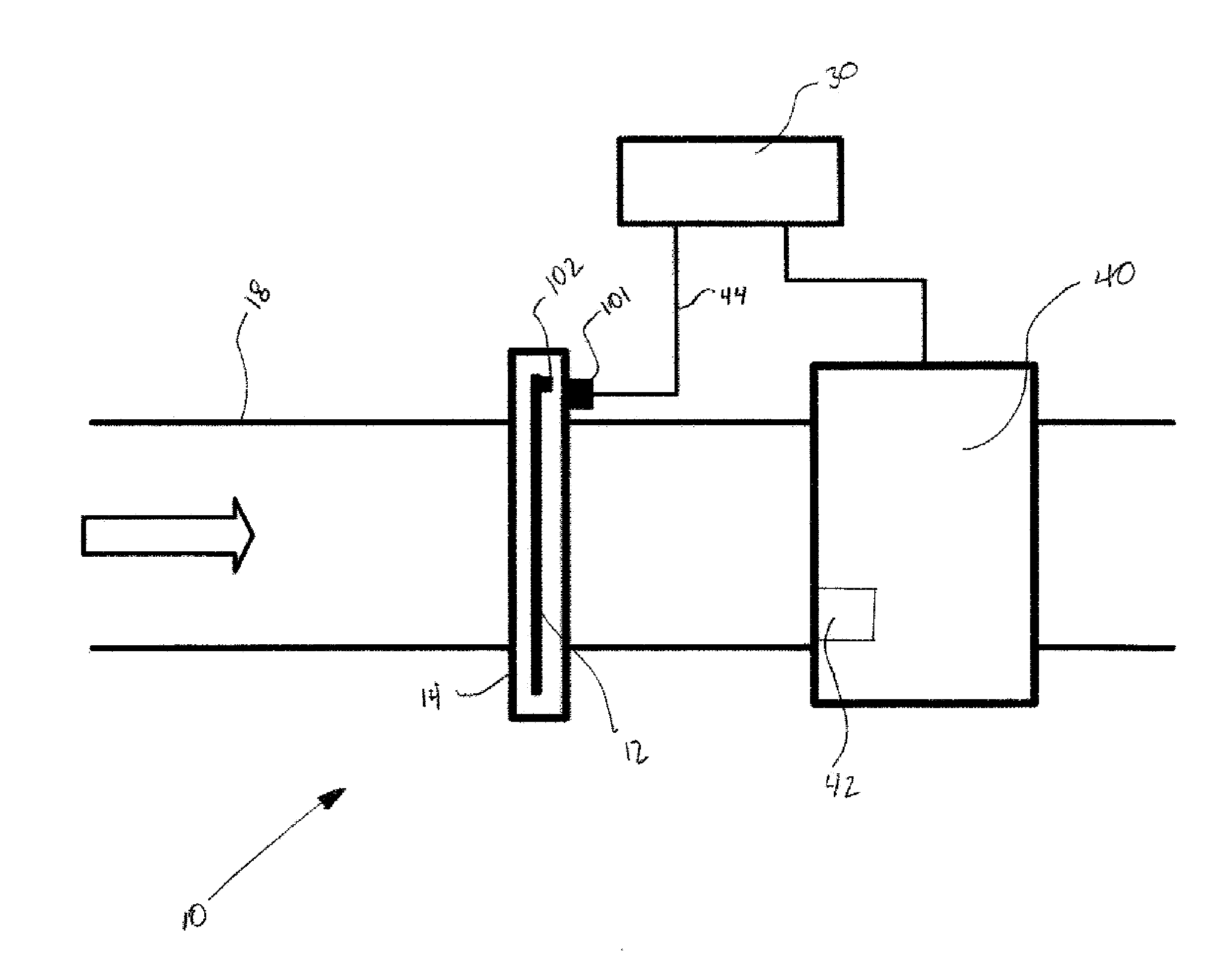 System and method for communication between a fluid filtration apparatus and filter