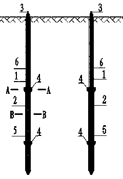 A pile hole construction method for underground engineering