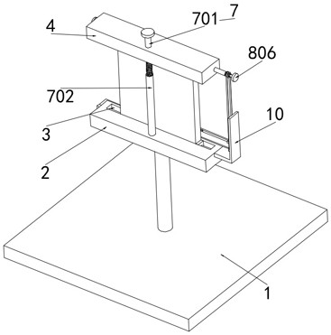 Display fixing structure for computer display in public area