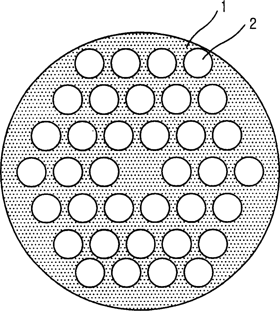 Photonic crystal fiber preform and photonic crystal fiber manufactured using the same