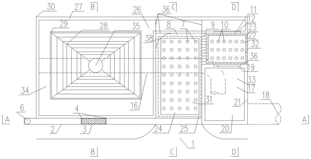 Ecological tree pool and working method of automatic control of initial rainwater abandonment by float