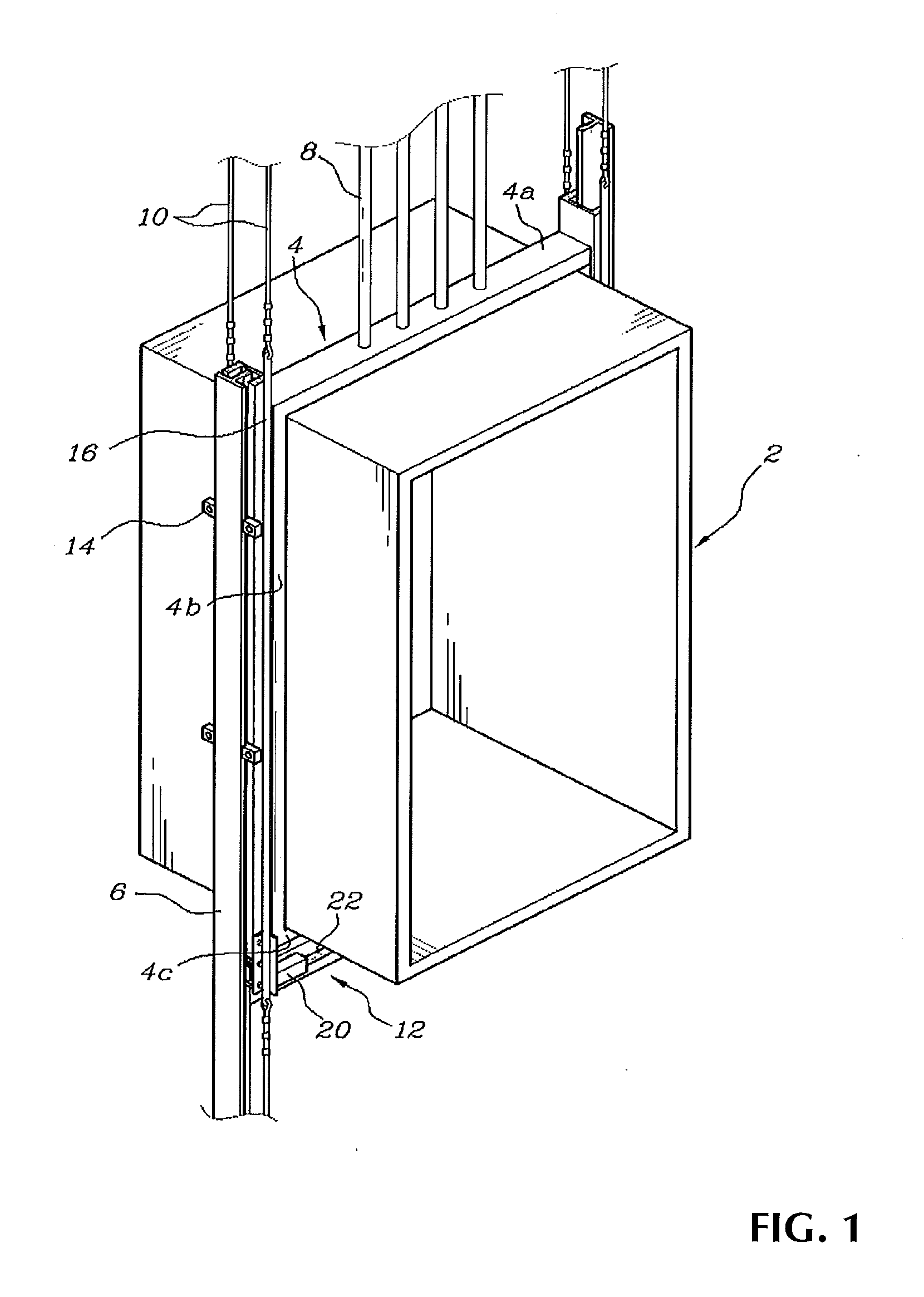 Emergency stop device with attached hand brake system