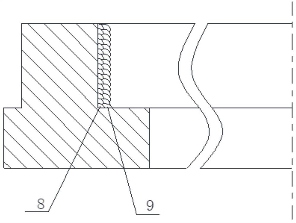 An automatic pulse mig surfacing aluminum bronze method for upstream and downstream flanges