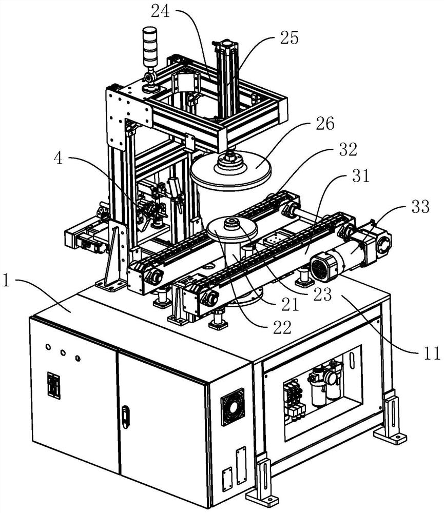 Hub welding production line