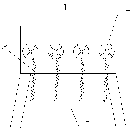 Tensioning regulating mechanism of steel pipe straightener