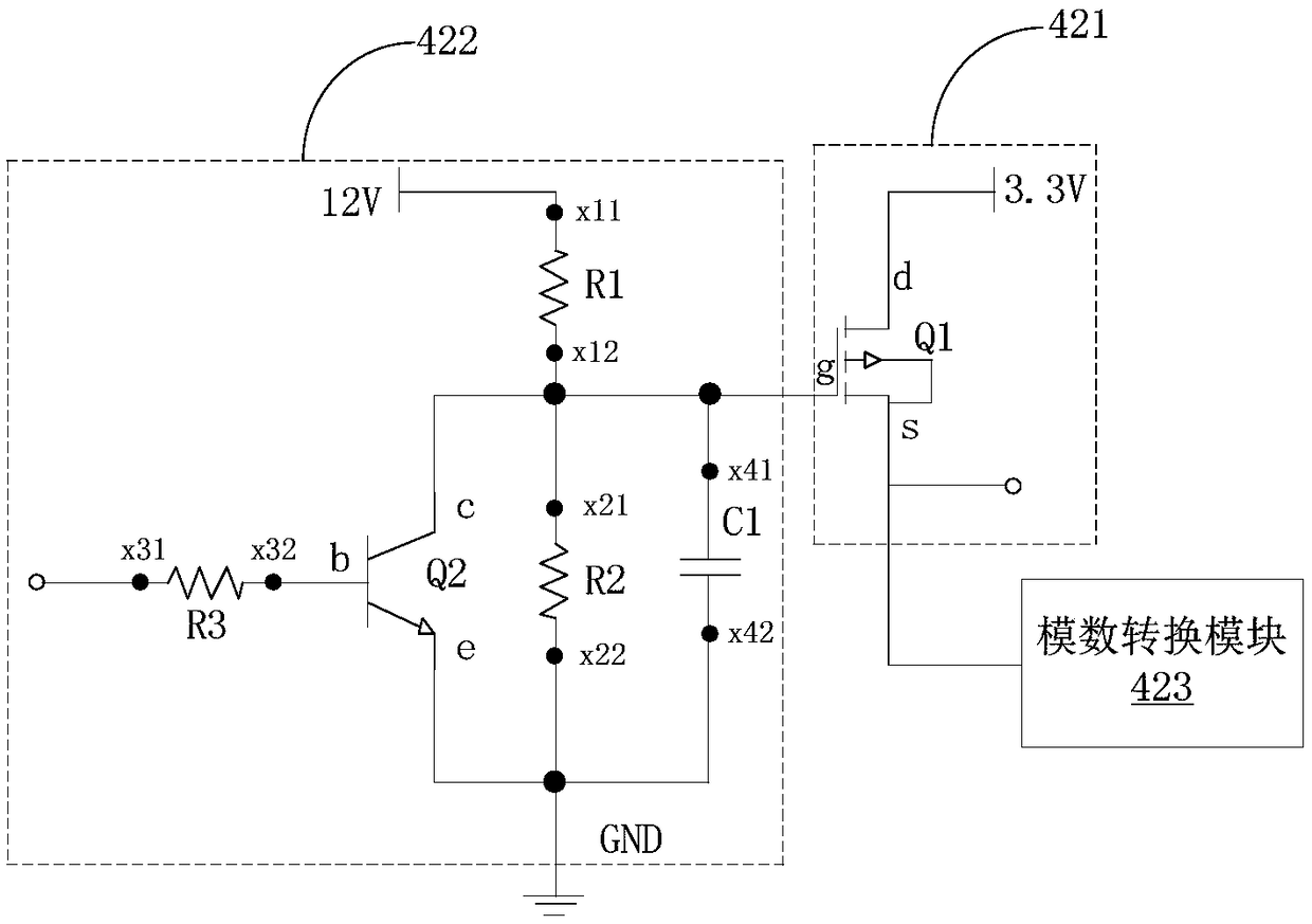 Power supply device, optical module power supply system and power supply control method