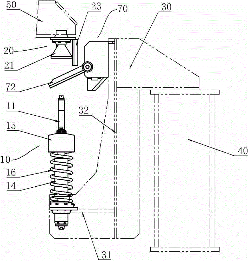 Automatic argon blowing connector device