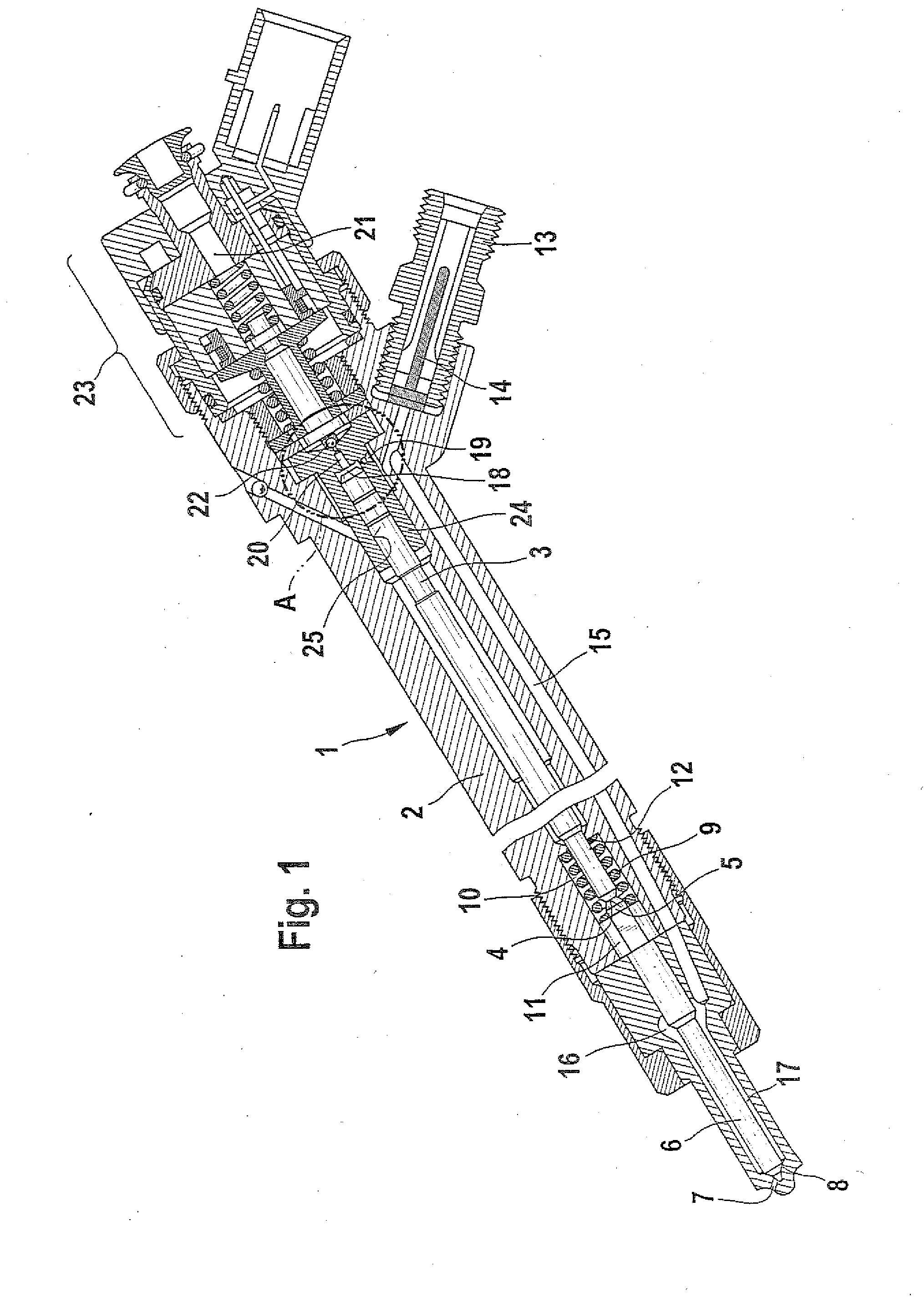 Fuel Injector with Punch-Formed Valve Seat for Reducing Armature Stroke Drift