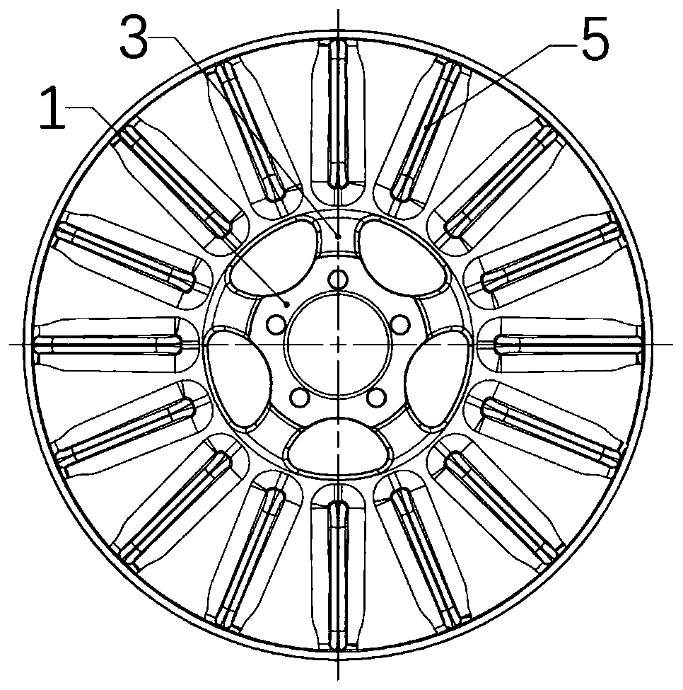 Novel eddy current retarder rotor