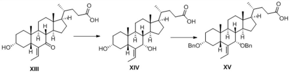 A kind of method for preparing obeticholic acid intermediate and obeticholic acid thereof