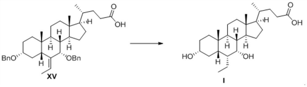 A kind of method for preparing obeticholic acid intermediate and obeticholic acid thereof