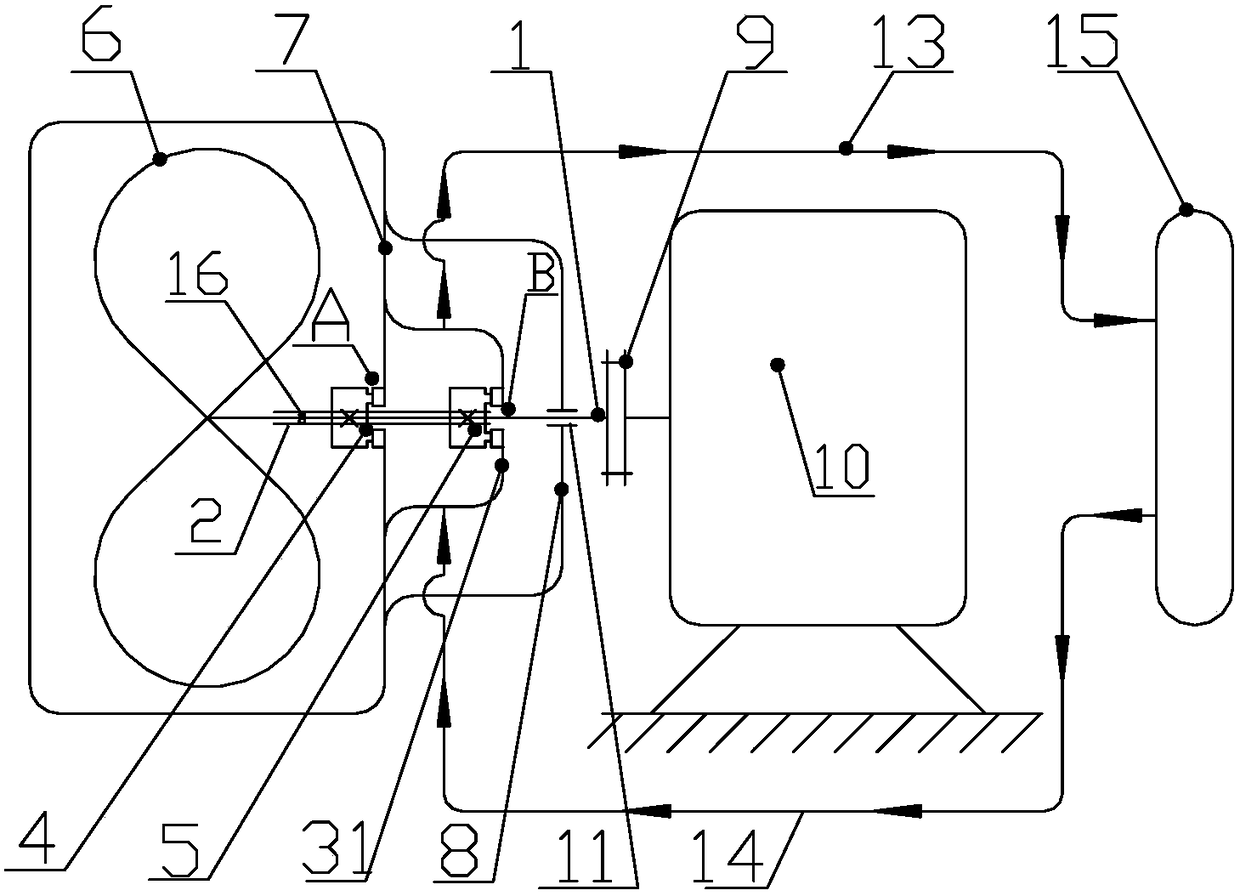 High pressure washdown system with multiple sets of mechanical seals