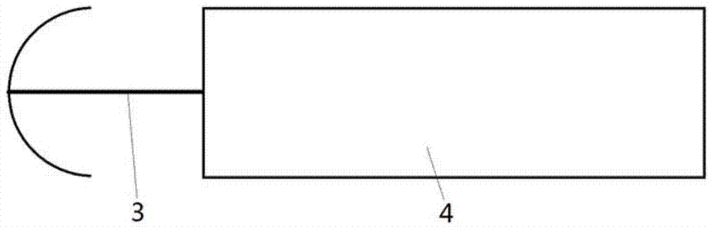 Energy-saving and power-saving binary output type mountain torrent sensing device