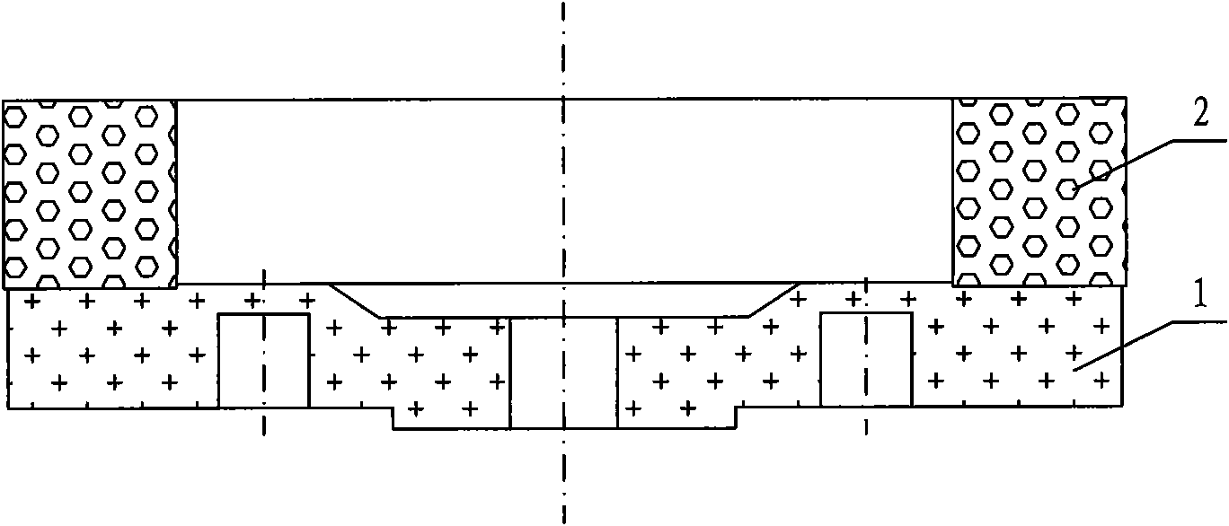 Diamond chamfering polishing wheel for glass and preparation method thereof