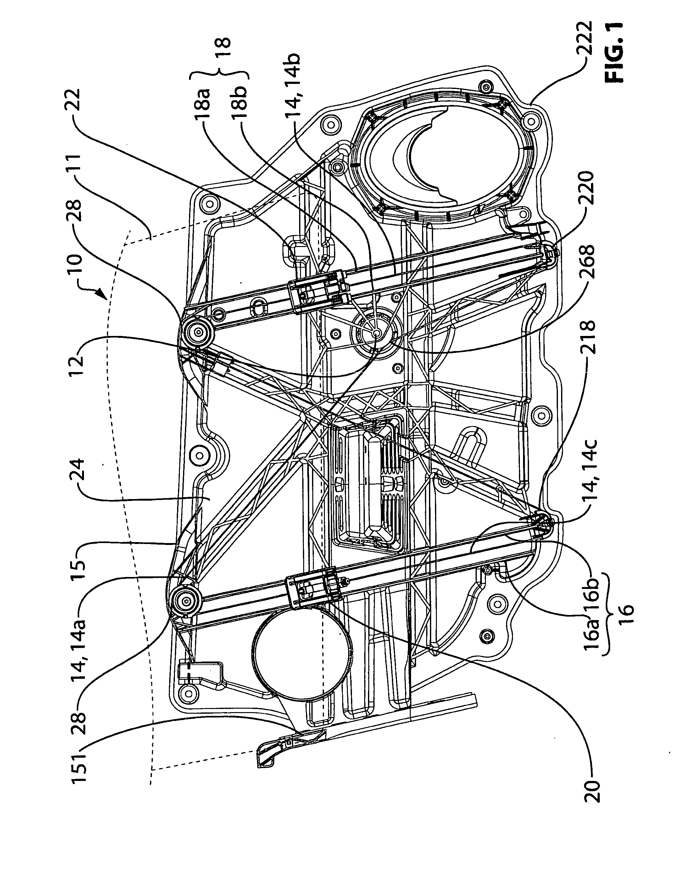 Window Regulator Assembly For A Vehicle