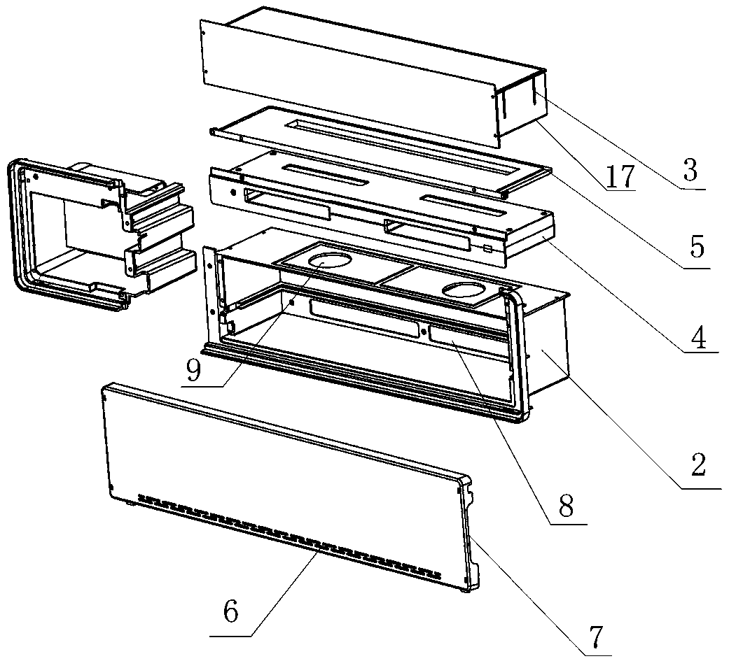 An air purification device for fresh air and air purification system