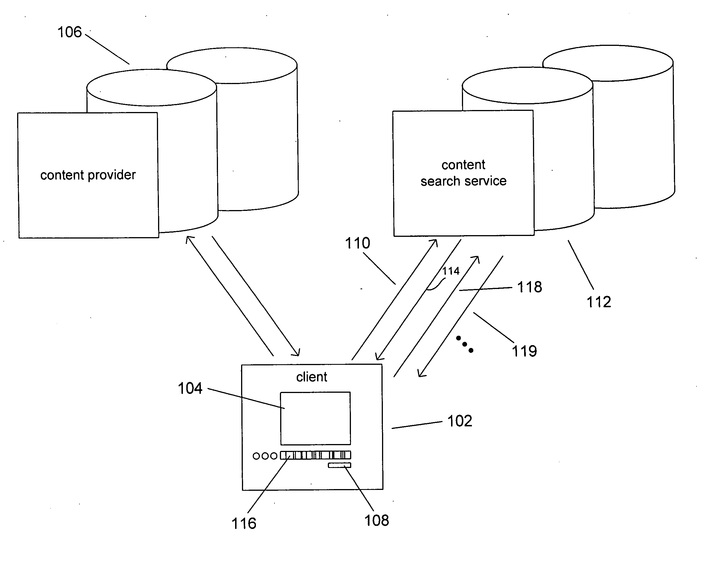 Method and subsystem for searching media content within a content-search-service system