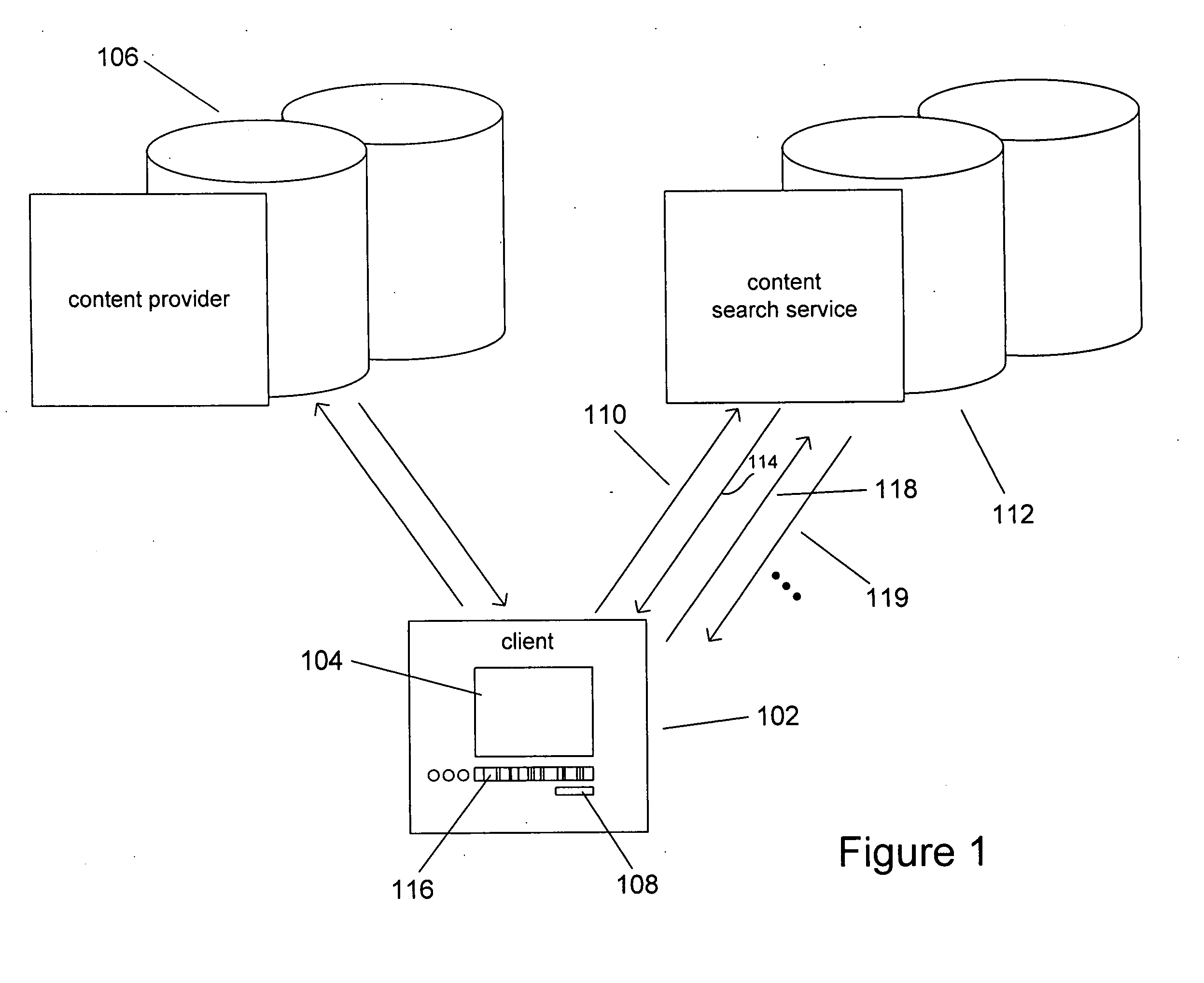 Method and subsystem for searching media content within a content-search-service system