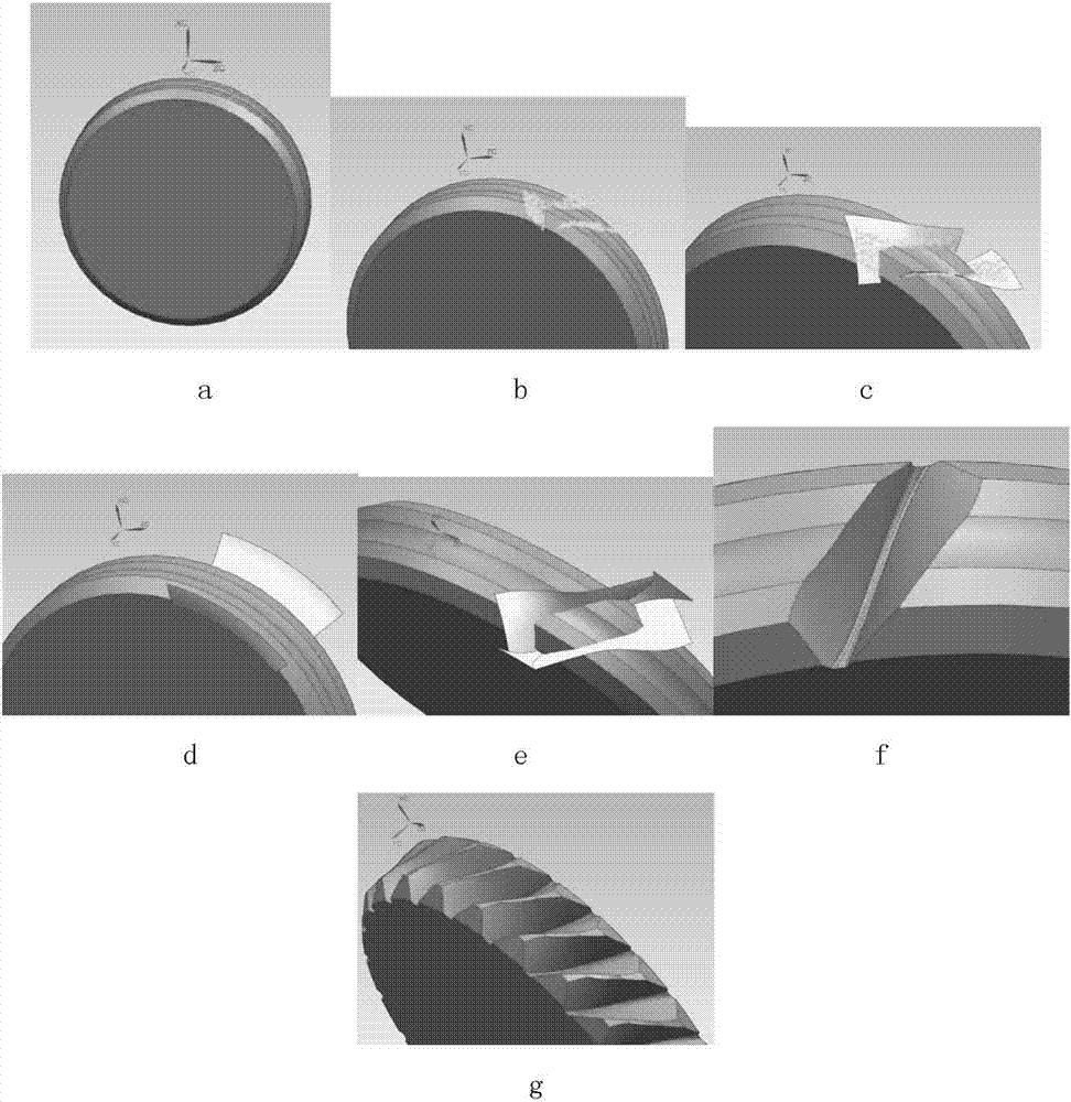 Precise modeling method of Niemann worm wheel