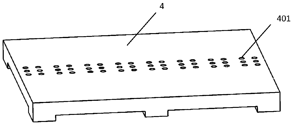 Electromagnetic braille point display device driven by plurality of layers of push-pull rods