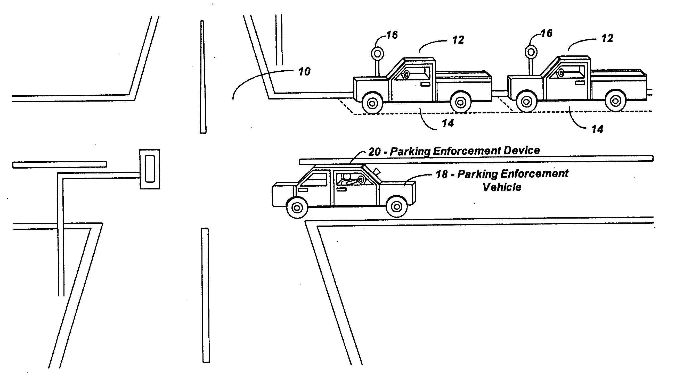 System and method for parking infraction detection