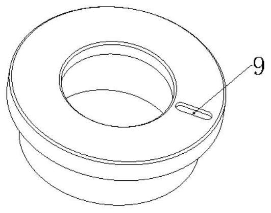 Compact precise driving shaft system with limiting function