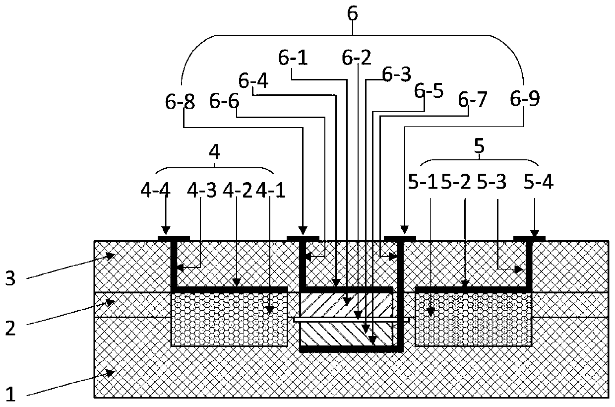 Integrated micro-nano energy recovery and storage chip and preparation method thereof