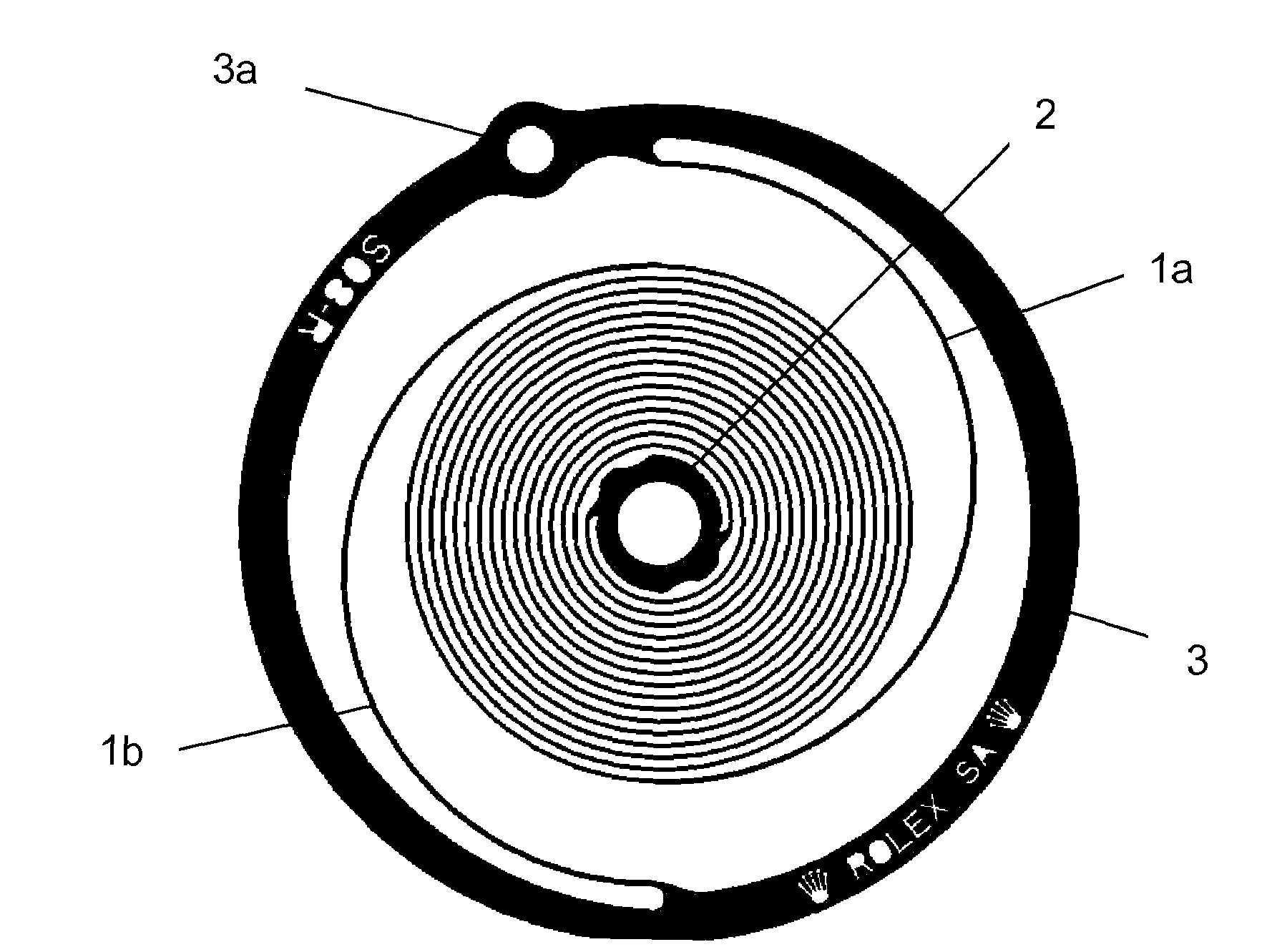 Hairspring for a balance wheel/hairspring resonator