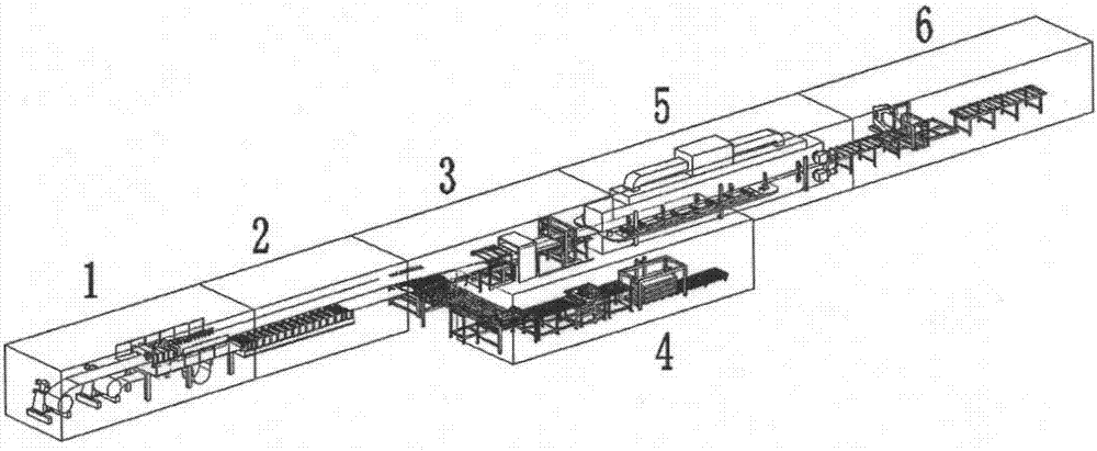 Device and method for rapid assembly of movable rock wool sandwich panel production line