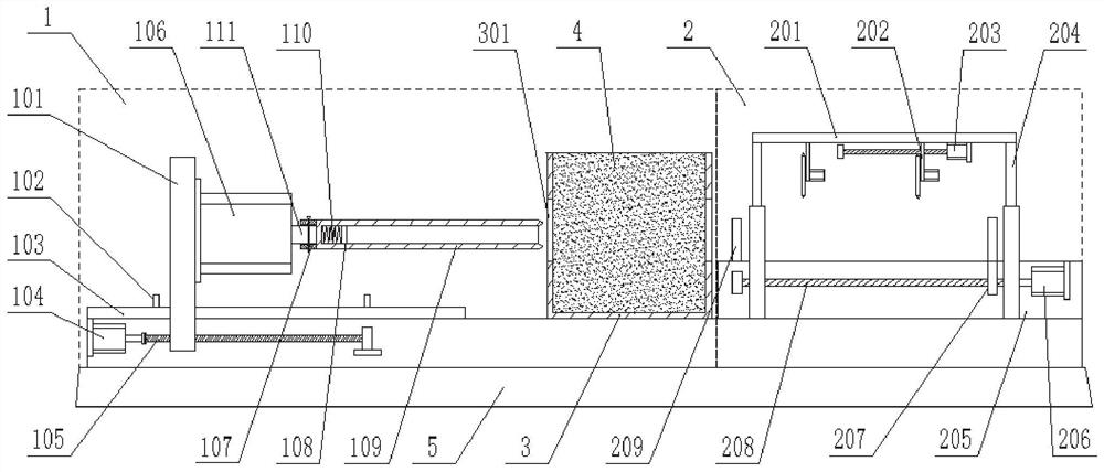 Automatic coring and cutting device and method
