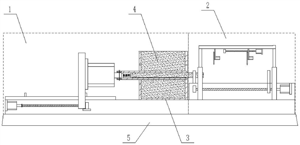 Automatic coring and cutting device and method