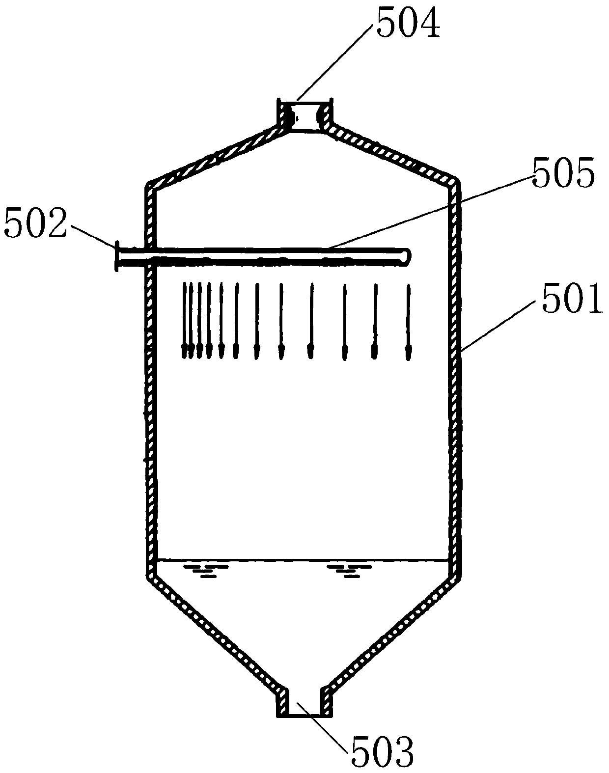 A system and method for removing volatile matter from polymers