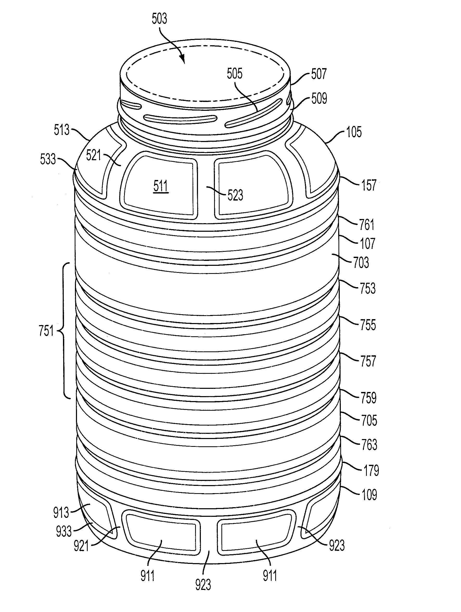 Container with Improved Crush Resistance