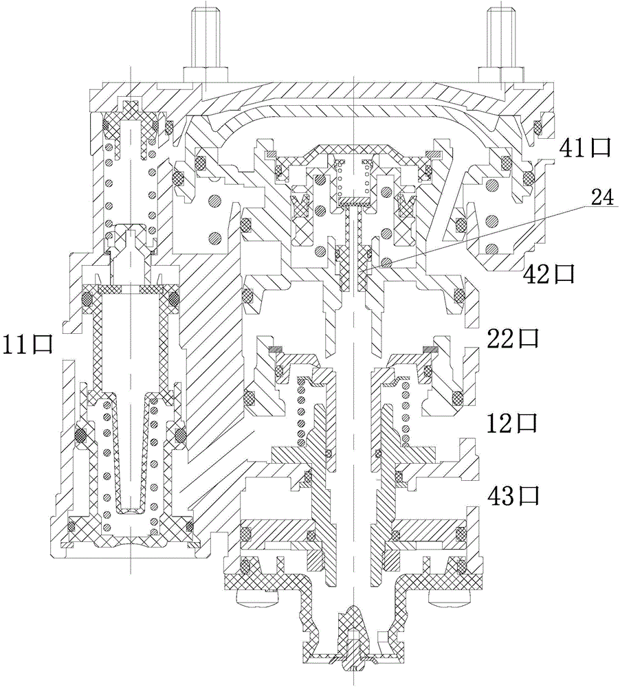 Trailer control valve with external pressure regulating structure