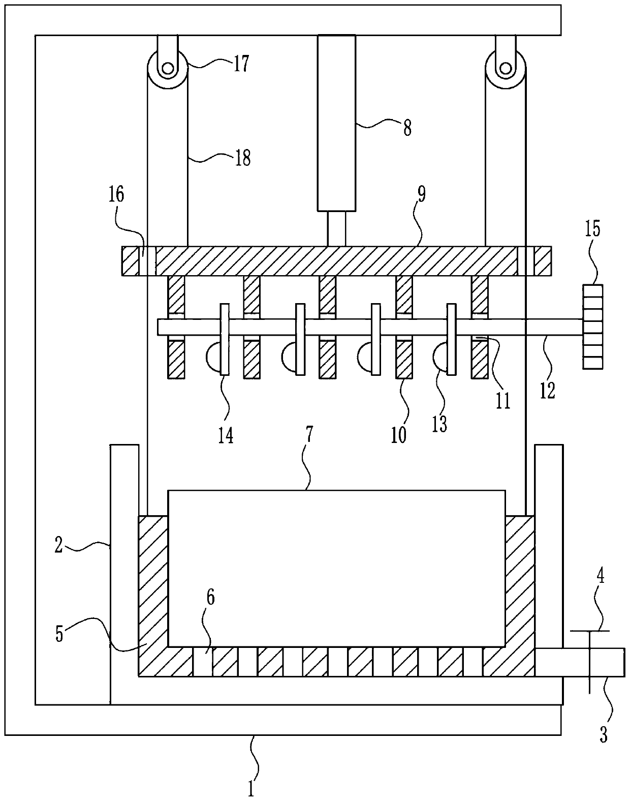 A device for removing anti-rust oil before using a tool