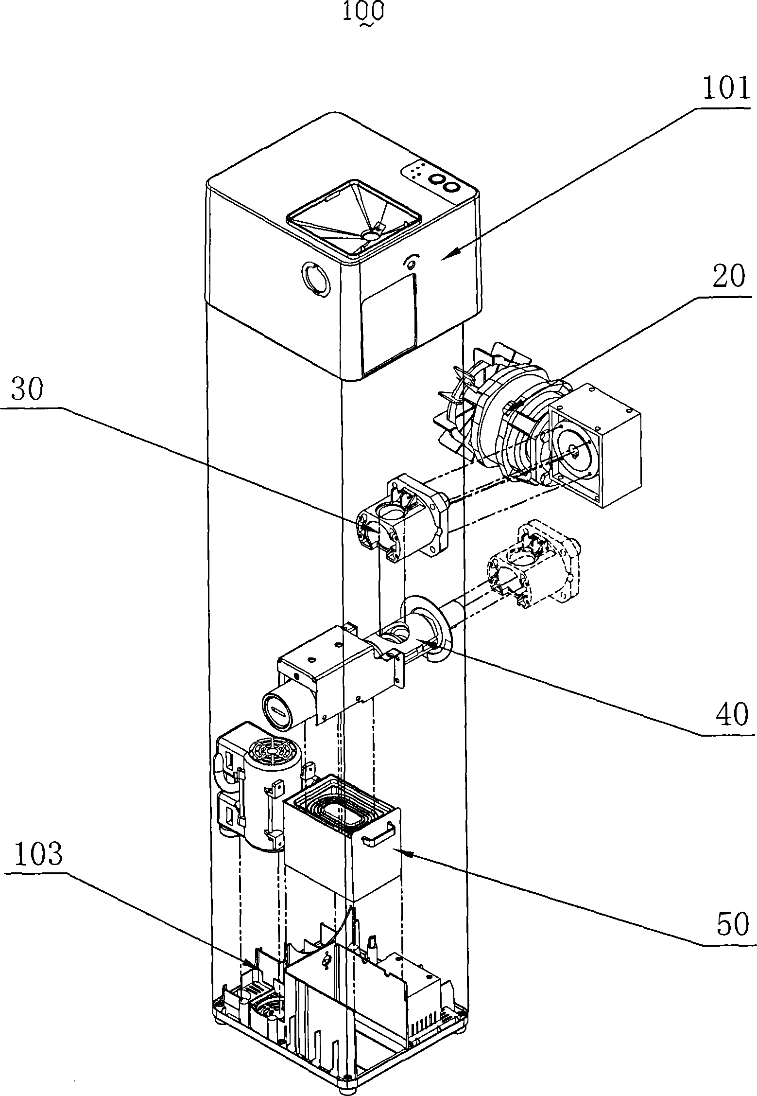 Domestic miniature oil press and oil pressing method