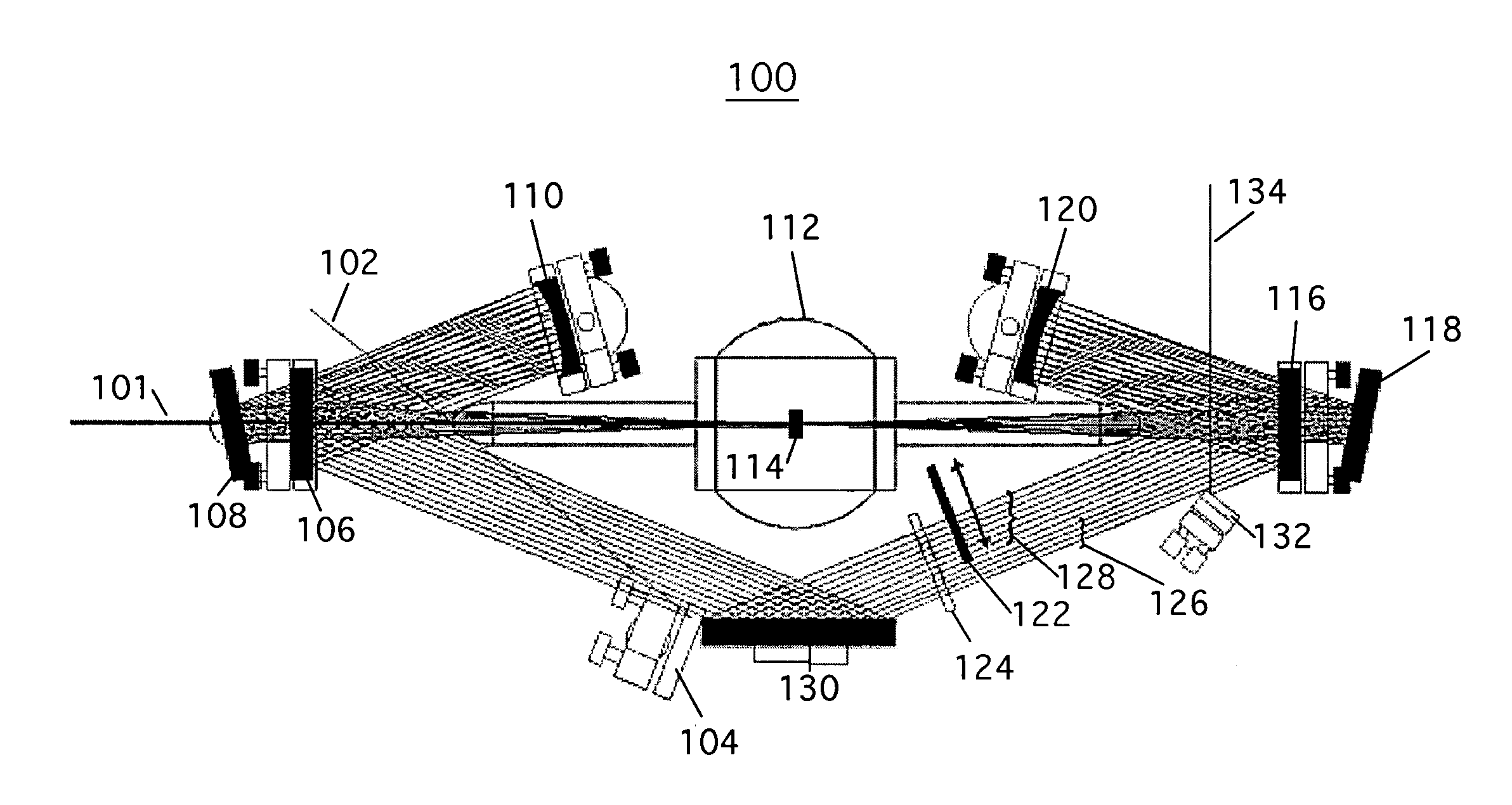 Method for optimizing output in ultrashort-pulse multipass laser amplifiers with selective use of a spectral filter