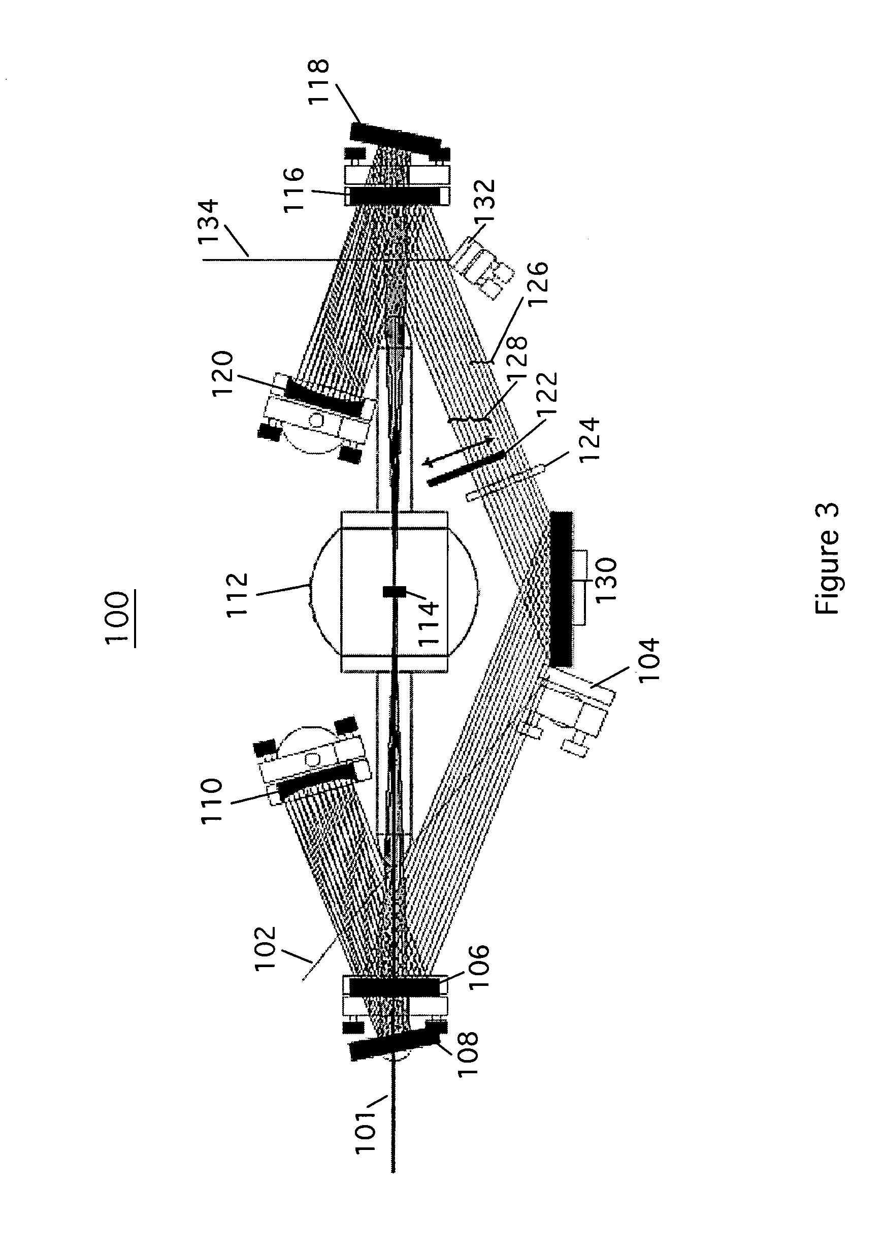 Method for optimizing output in ultrashort-pulse multipass laser amplifiers with selective use of a spectral filter