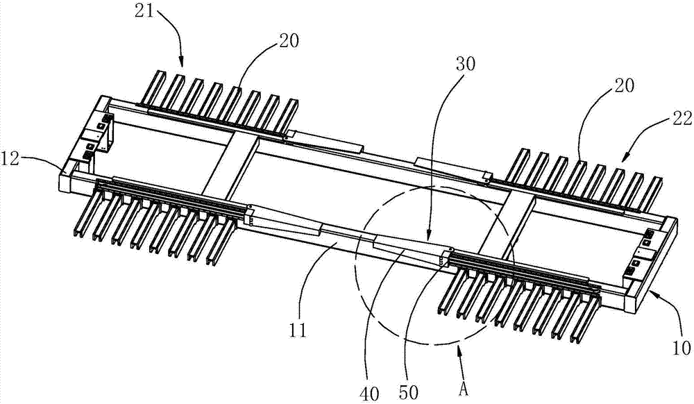 Upper vehicle frame structures and panned gear AGV with same