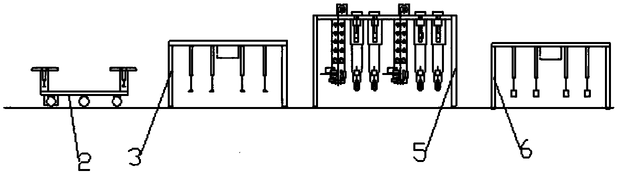 Fixed magnesite roof panel production equipment